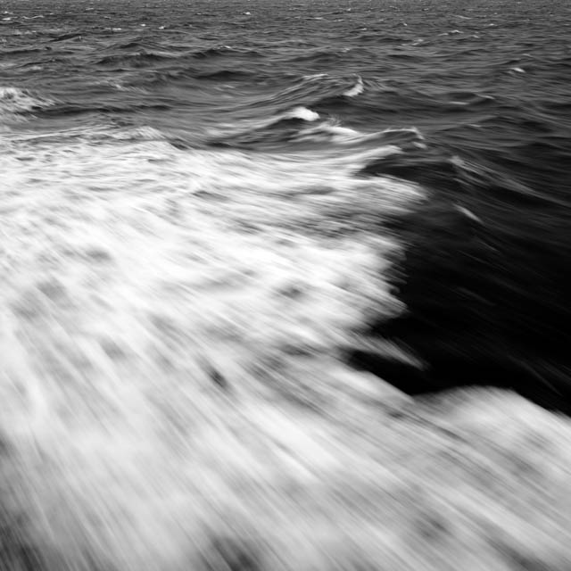 Photo île d'Ouessant noir et blanc