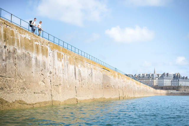 Photo de Saint-Malo en couleur