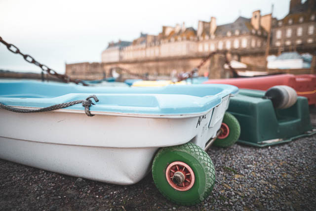 Photo de Saint-Malo en couleur