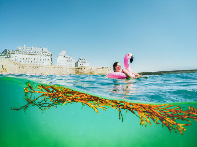 Photo de Saint-Malo en couleur