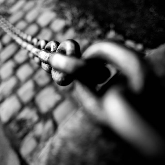 Photo de Saint-Malo en noir et blanc