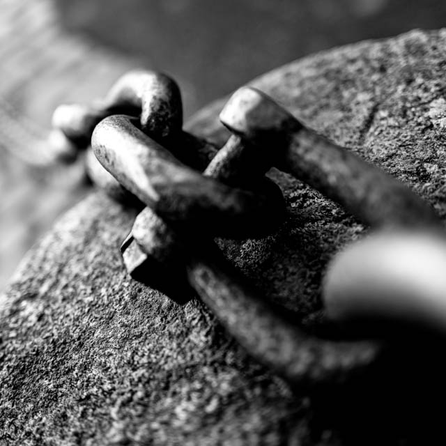 Photo de Saint-Malo en noir et blanc