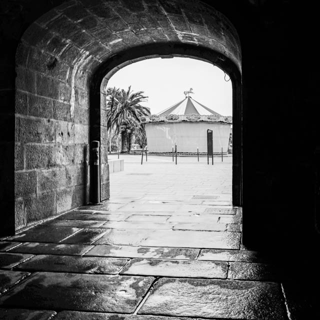 Photo de Saint-Malo en noir et blanc
