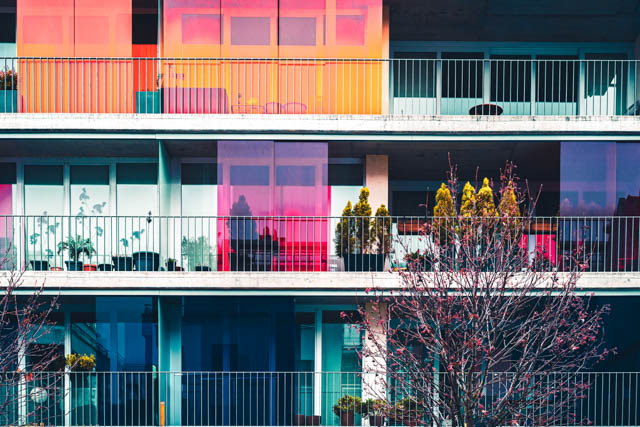 Street photo en couleur