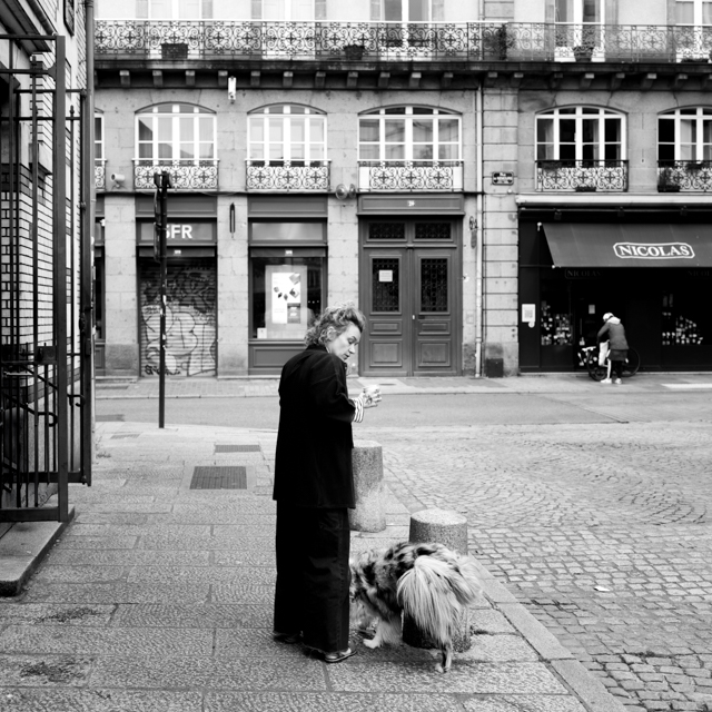 Street Photo en noir et blanc